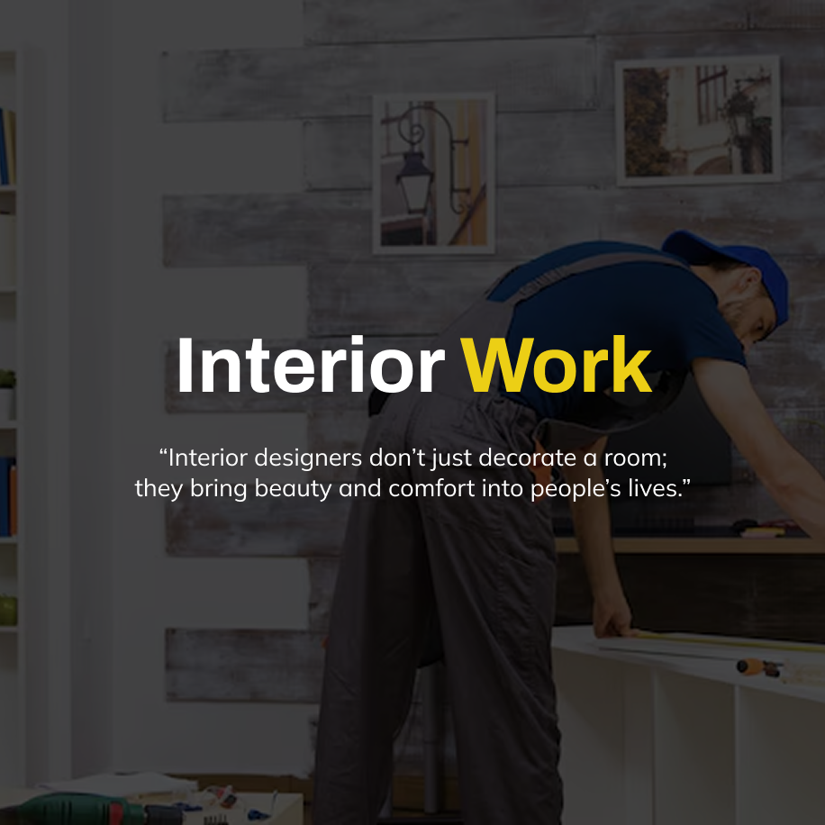 working Categories interior work